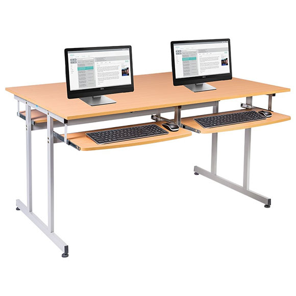 Bàn học ngoại ngữ 2 chỗ ngồi