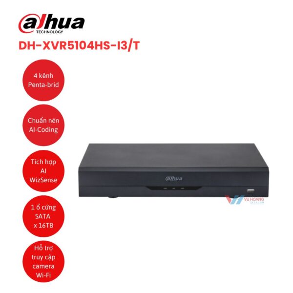 DHI-MCVR5104-GC – Đầu ghi camera hành trình 4 kênh Dahua Full HD GPS/4G