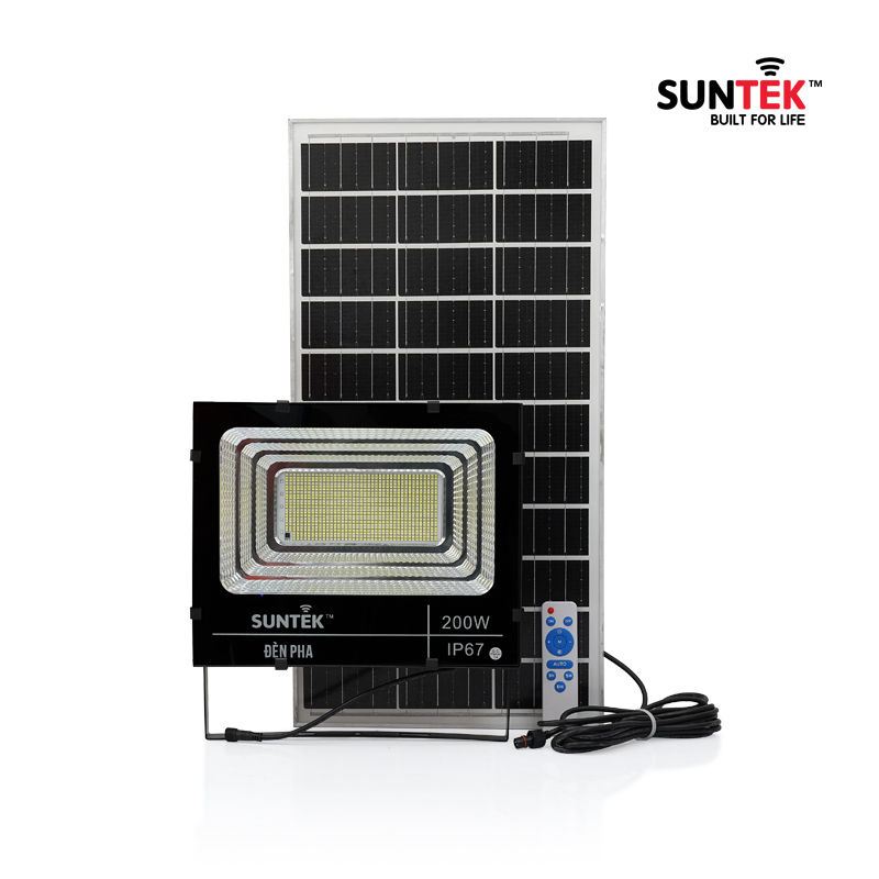 Đèn pha năng lượng mặt trời SUNTEK LED SOLAR 200W