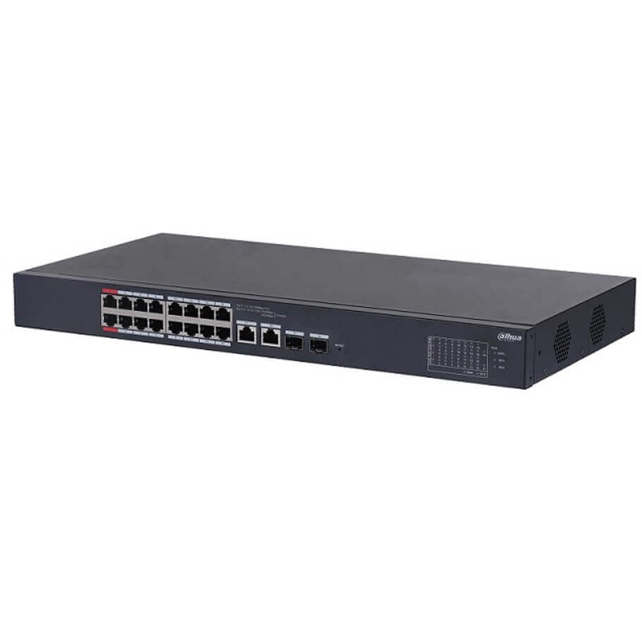 Switch PoE 16 cổng Dahua DH-CS4218-16ET-190 10/100Mbps chính hãng