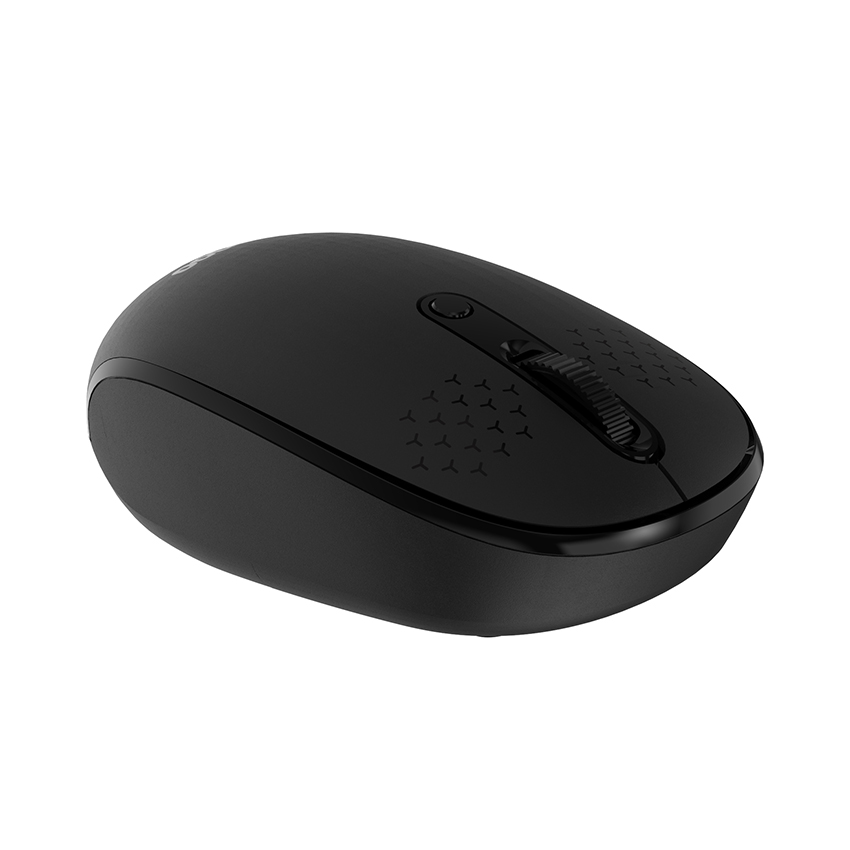 Chuột Kenoo M108 Wireless Bluetooth màu đen – Kết nối kép, pin sạc, nhỏ gọn