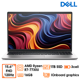 Laptop Dell 15 DC15255 - X9YM41 (Ryzen 7 7730U/ 16GB/ 1TB/ Win 11 Home SL + Office)