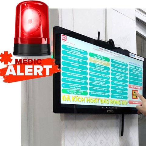 Hệ thống Báo động đỏ Y Tế ComQ - CMRAS