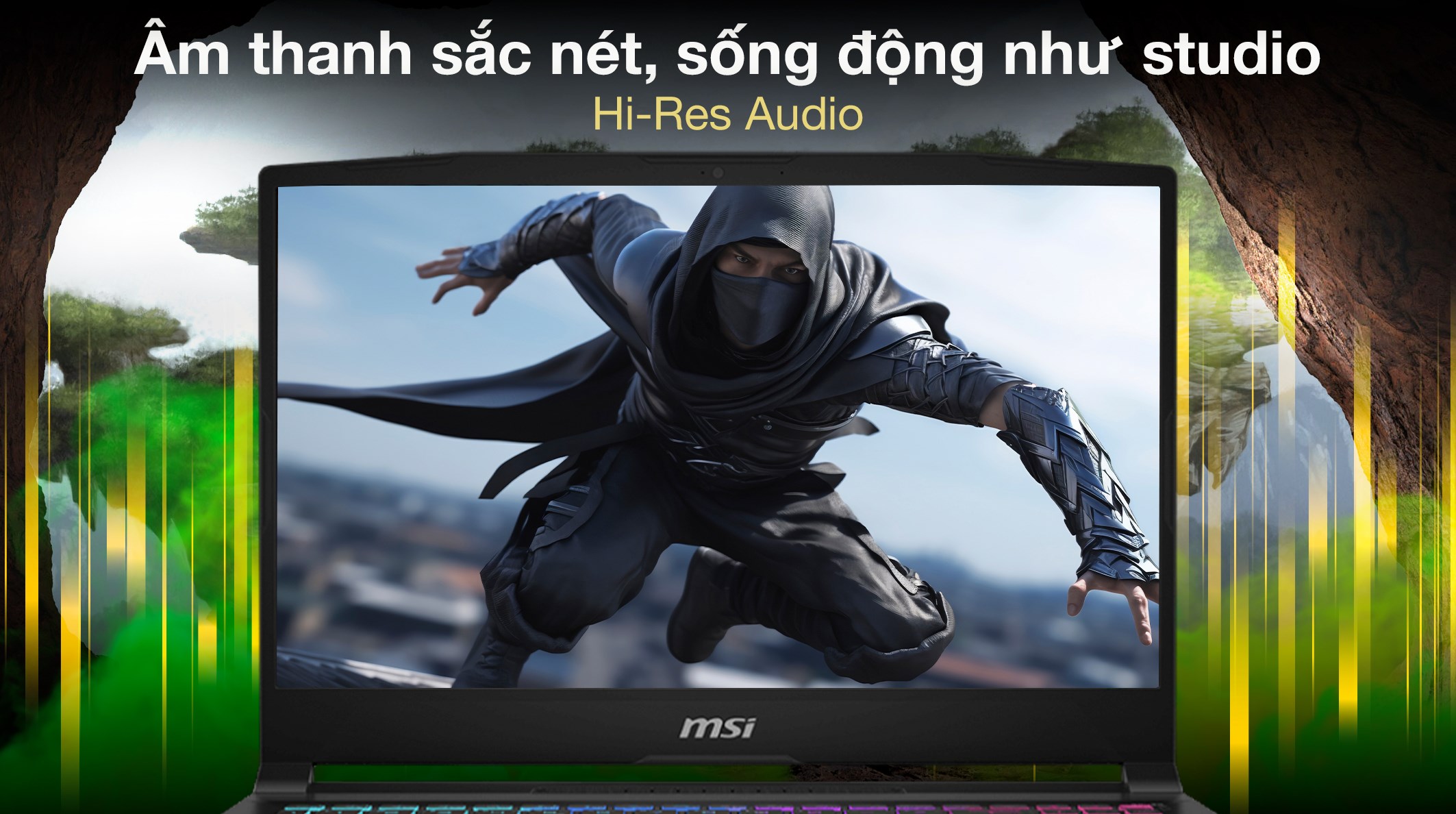 MSI Katana 15 HX B14WEK – i9-14900HX | RTX 5050 | 16GB | 512GB | 15.6″ QHD 165Hz