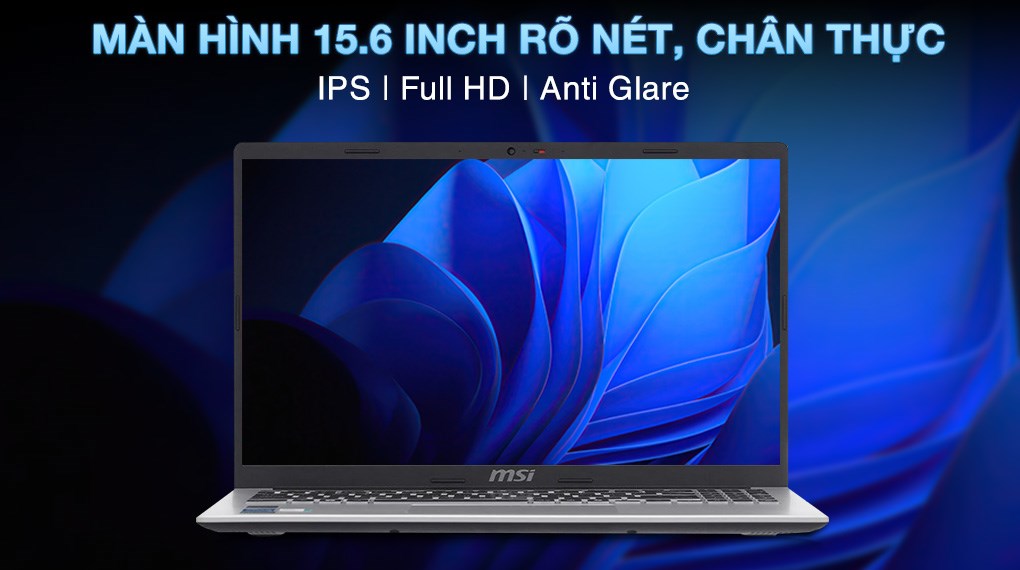 MSI Modern 15 F13MG – i5-1334U | 16GB | 512GB | 15.6″ FHD | Bạc