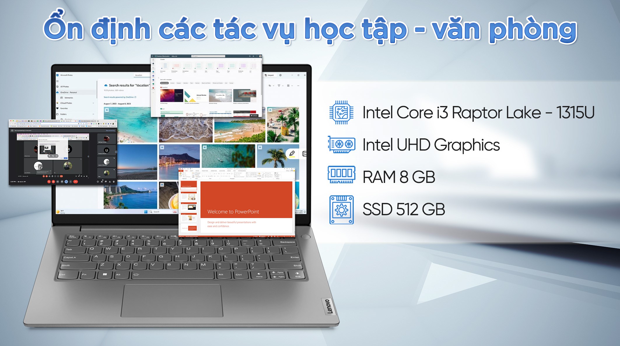 Lenovo V14 G4 IRU – i3-1315U | 8GB | 512GB | 14″ FHD | Giá tốt