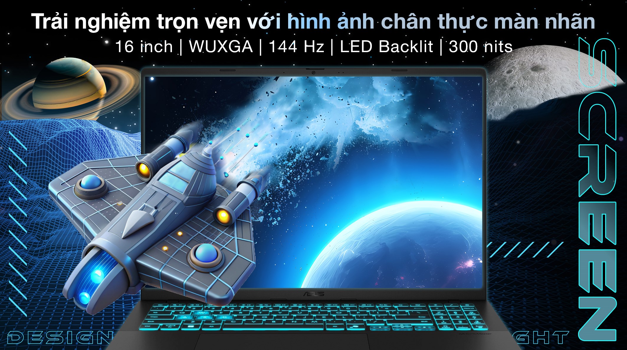 ASUS Gaming V16 V3607VH – Core 5-210H | RTX 5050 | 16GB | 512GB | 16″ 144Hz