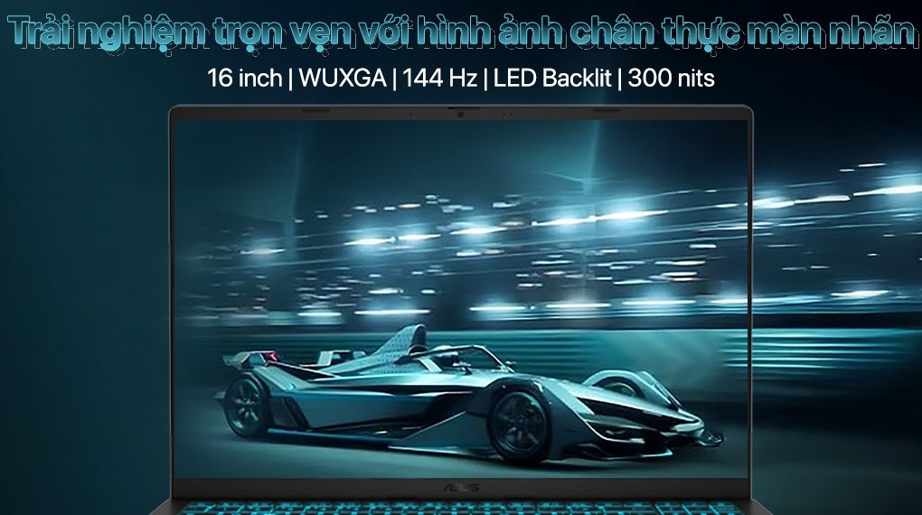 ASUS Gaming V16 V3607VU – Core 5-210H | RTX 4050 | 16GB | 512GB | 16″ 144Hz