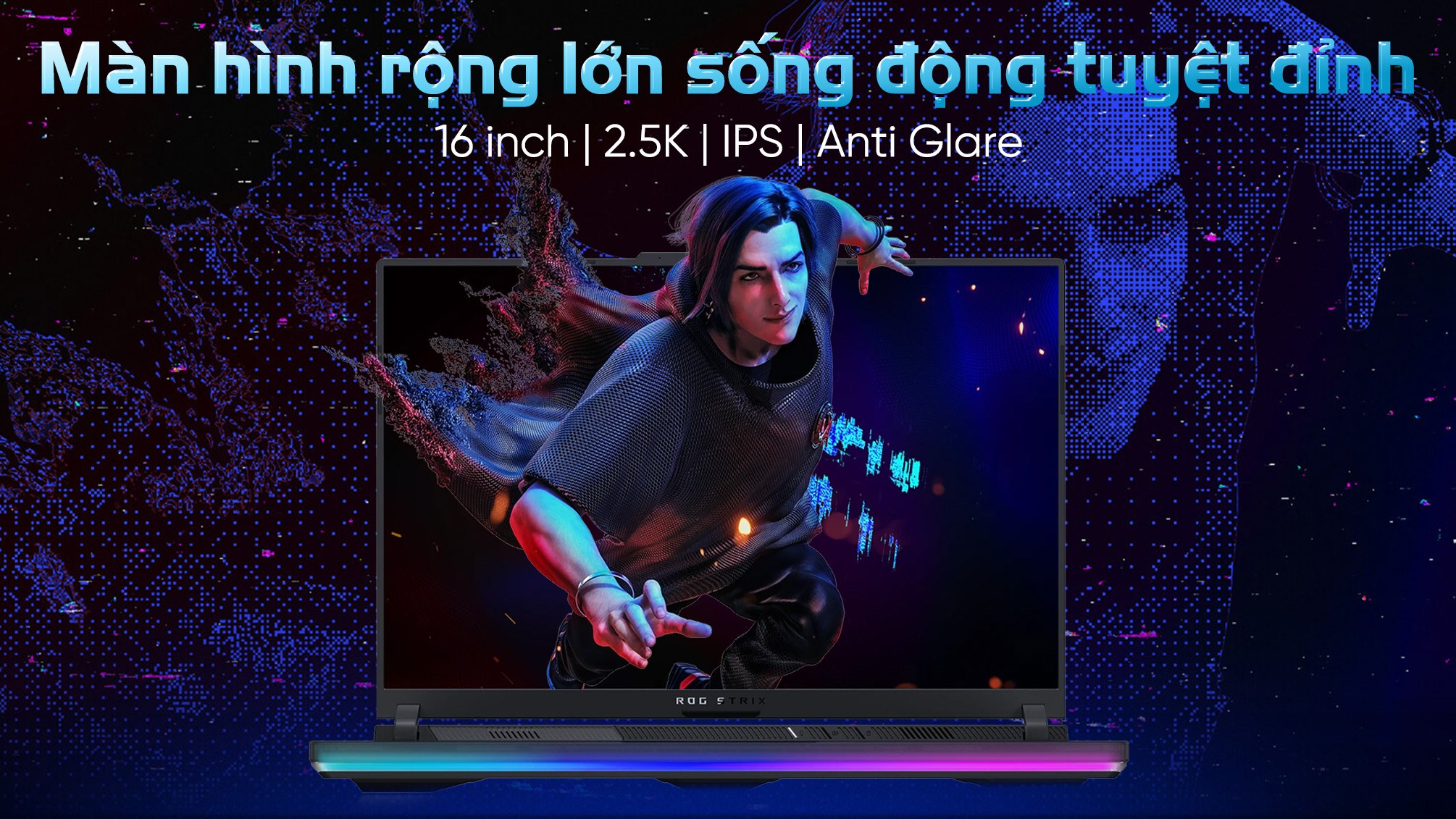 ASUS ROG Strix G16 G615JMR – i7-14650HX | RTX 5060 | 32GB | 1TB | 16″ 240Hz