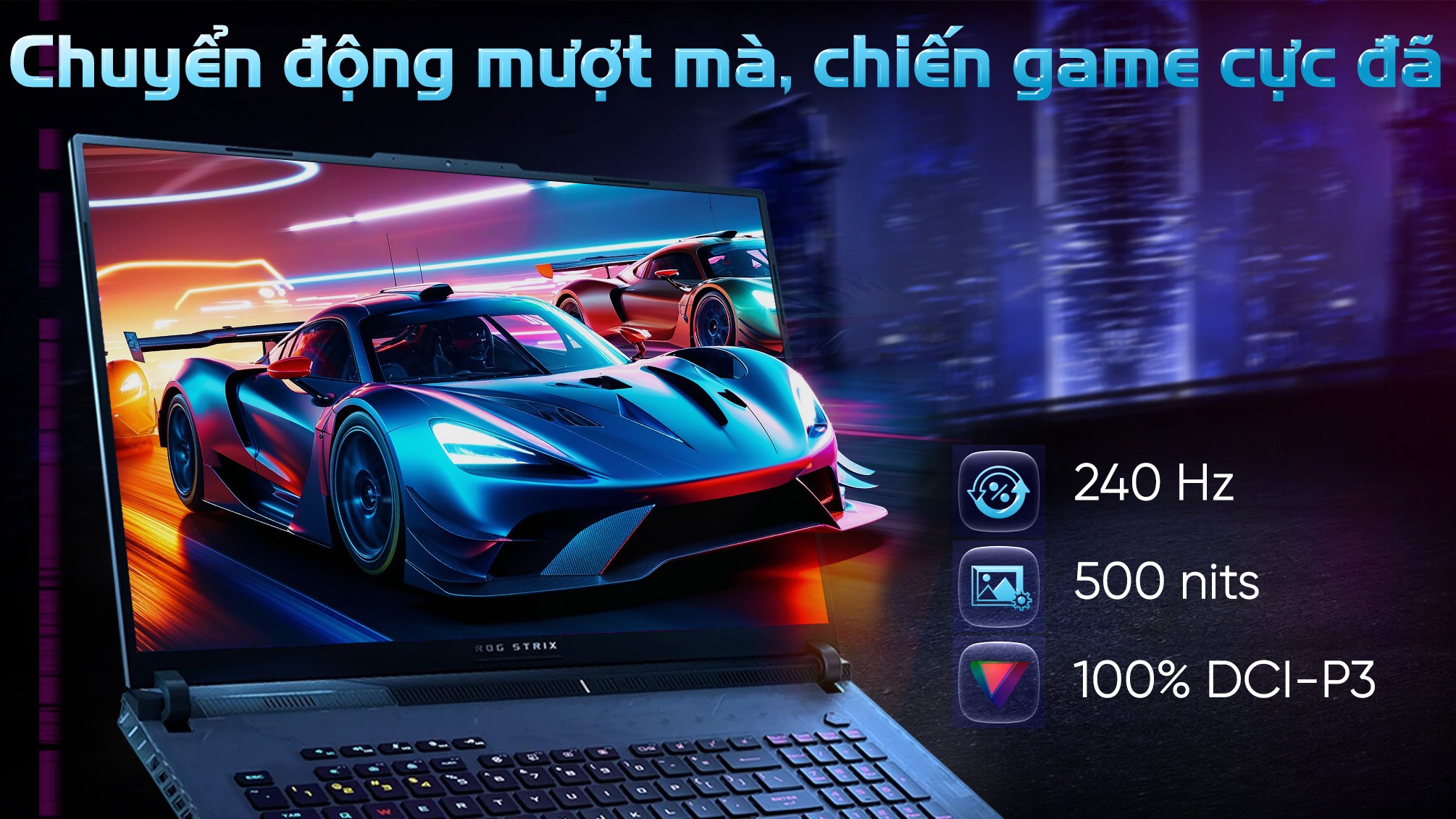 ASUS ROG Strix G16 G615JMR – i7-14650HX | RTX 5060 | 32GB | 1TB | 16″ 240Hz
