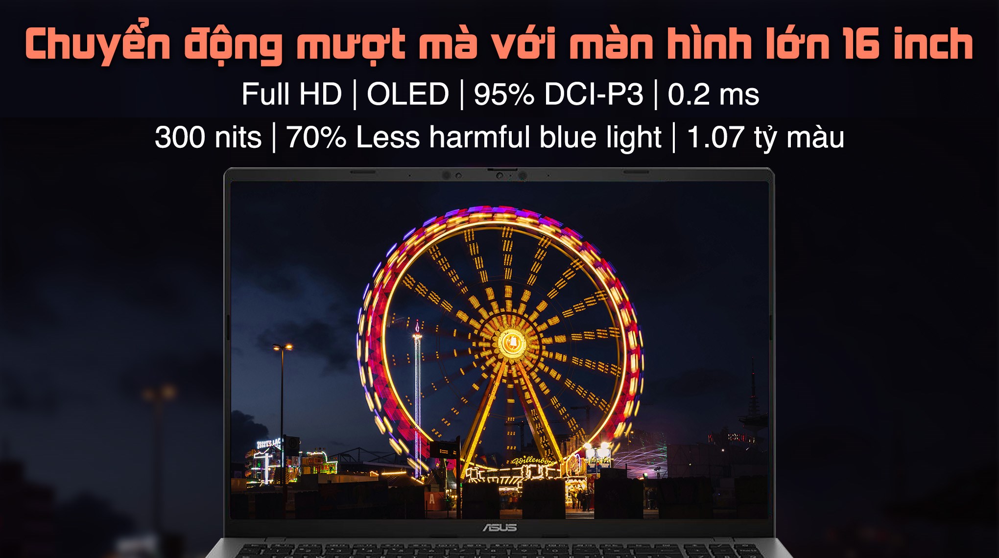 ASUS Vivobook 16 S3607 Ultra 5-225H RAM 16GB SSD 512GB 16