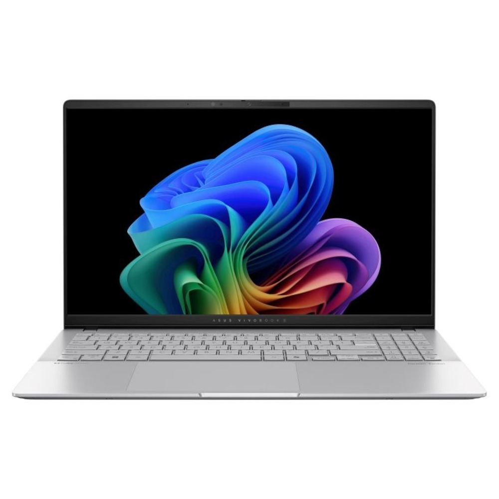 Laptop Asus Vivobook S 15 OLED S5507QA-MA090WS (Snapdragon X1E/ 32GB/ 1TB SSD/ 15.6inch 3K/ 120Hz/ Win 11/ Office/ Silver/ Vỏ nhôm)