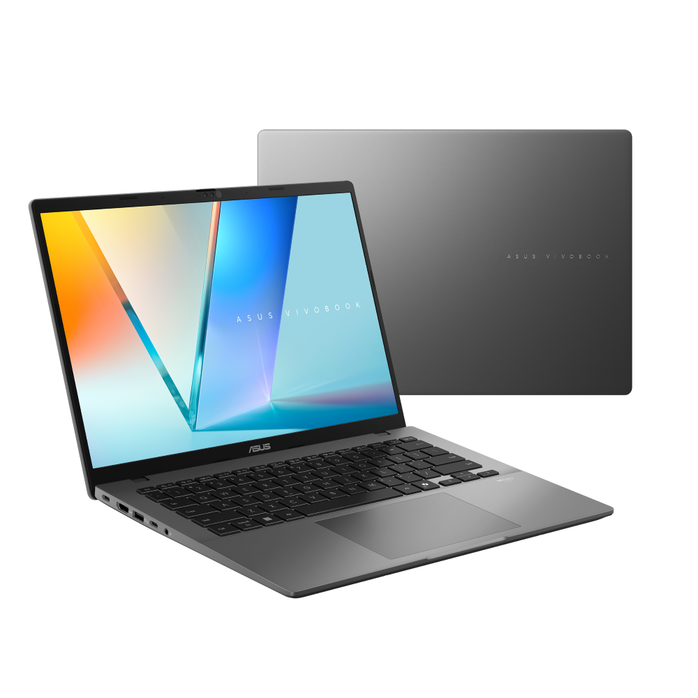 Laptop ASUS Vivobook S14 S3407CA-LY096WS (Intel Core Ultra 7 Processor 255H | 16GB | 512GB | Intel UHD | 14 inch WUXGA IPS | Win 11 | Office | Xám)
