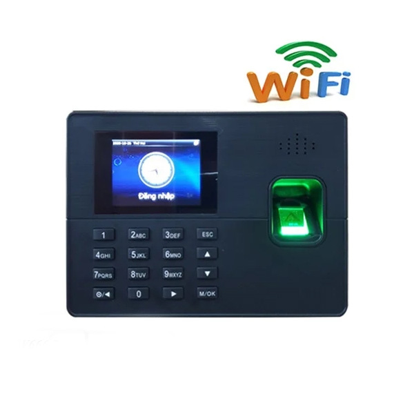 Máy chấm công vân tay thẻ ZKTECO W666 Plus WIFI