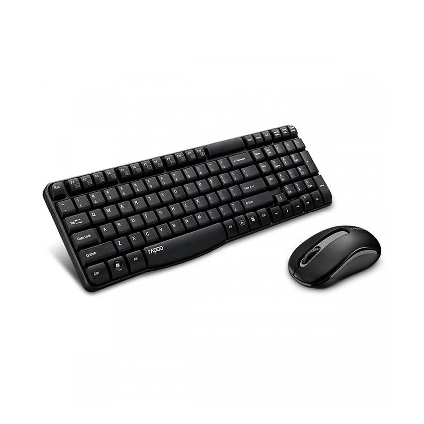 Bộ phím chuột Rapoo X1800S Wireless – Full size, bền bỉ, giá tốt