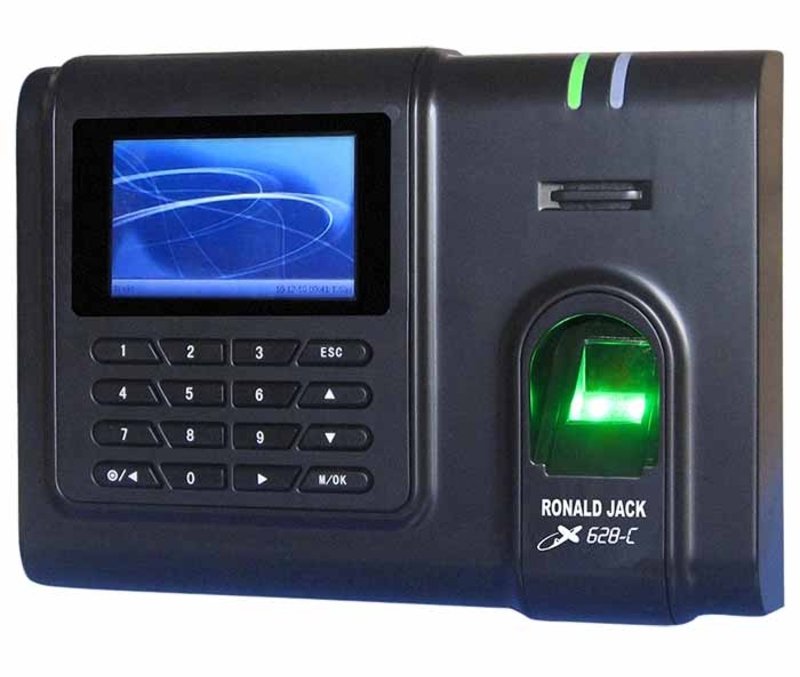 Máy chấm công vân tay Ronald Jack X628ID (loại thẻ từ)