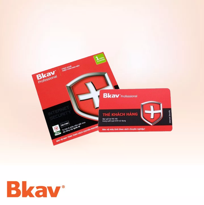 Phần Mềm Diệt Virus BKAV Pro – Bảo Vệ Máy Tính 1 Thiết Bị / 12 Tháng