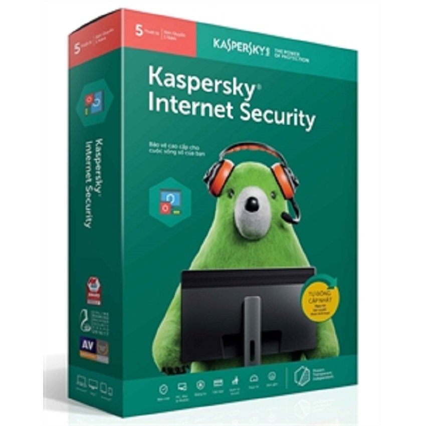 Phần mềm diệt virus Kaspersky Internet Security (1PC/12T)