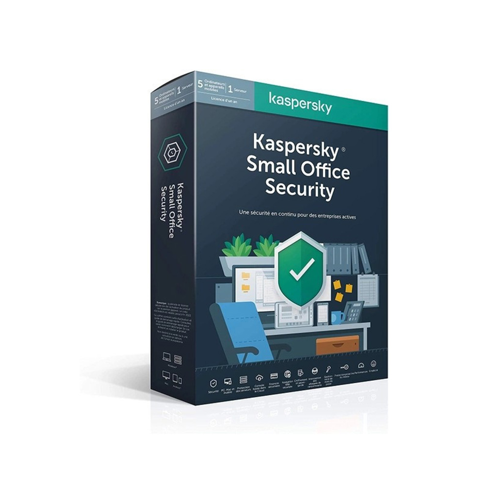 Phần mềm diệt virus Kaspersky Small Office Security (KSOS 1 Server + 5 PC)
