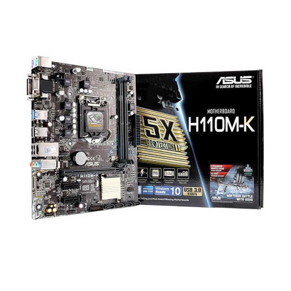 Mainboard ASUS PRIME H110M‑K Socket LGA1151 Chính Hãng – mATX