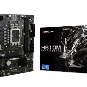 Mainboard BIOSTAR H610MS D4 Socket LGA1700 Chính Hãng – mATX