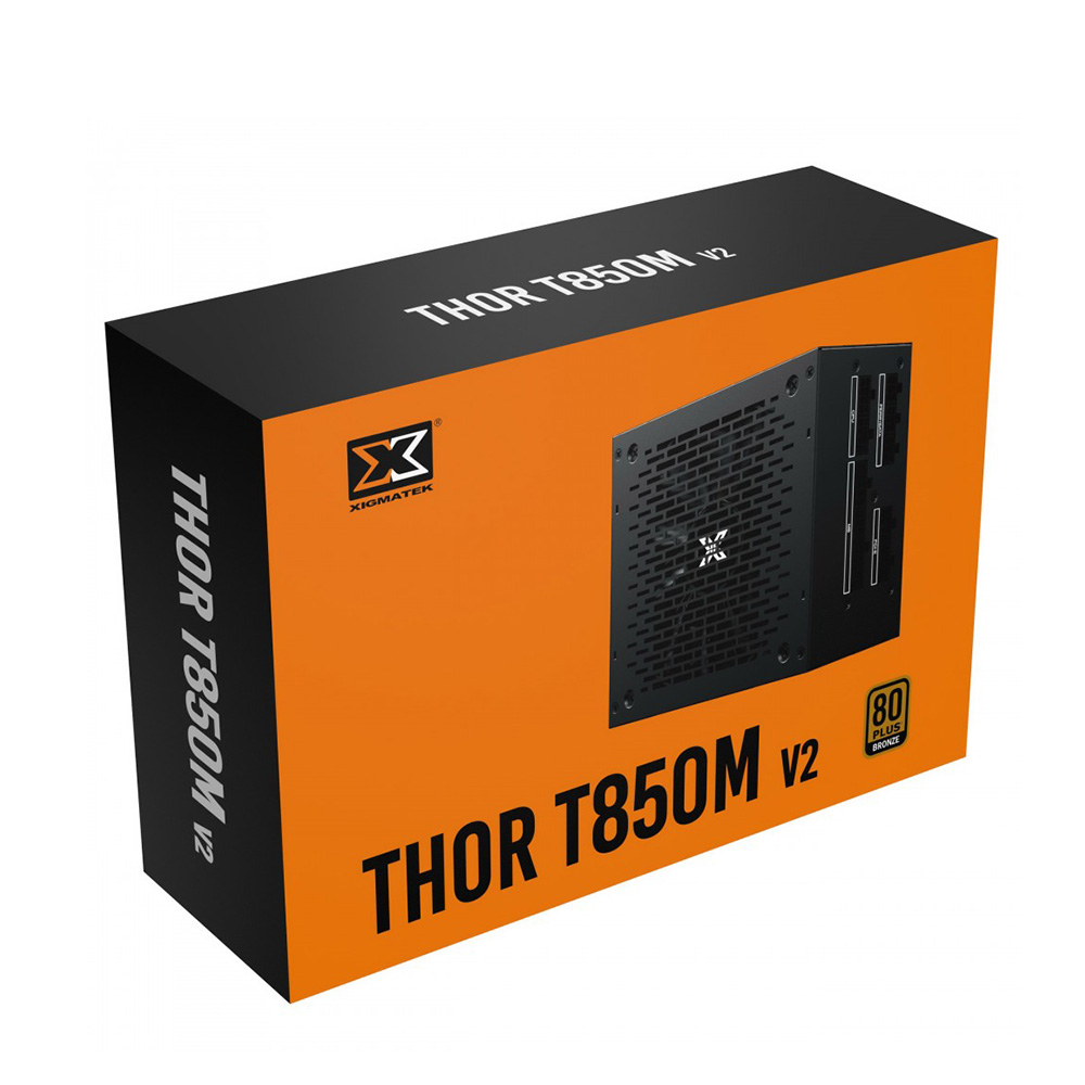 Nguồn máy tính Xigmatek Thor T850M V3 – 850W, 80Plus Bronze
