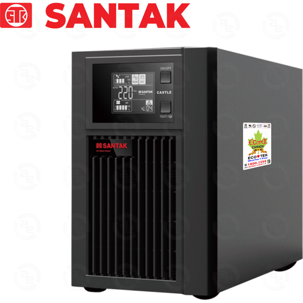 Bộ Lưu Điện UPS Santak C1K‑LCD – Online True UPS 1000VA / 900W Chính Hãng