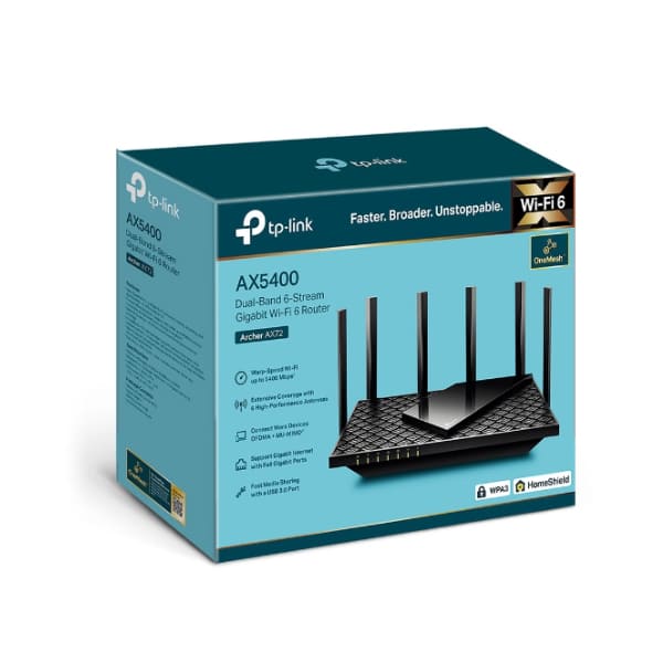 Bộ phát Wifi 6 TP-Link Archer AX72 Chuẩn AX5400