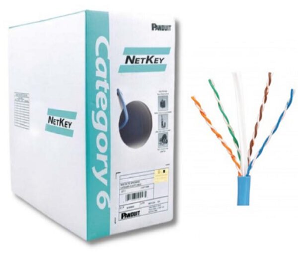 Cáp Mạng Cat6 U/UTP Panduit NUC6C04BU-FE Chính Hãng 305m