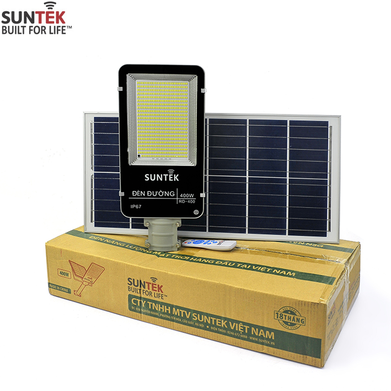 Đèn đường năng lượng mặt trời SUNTEK RD-500